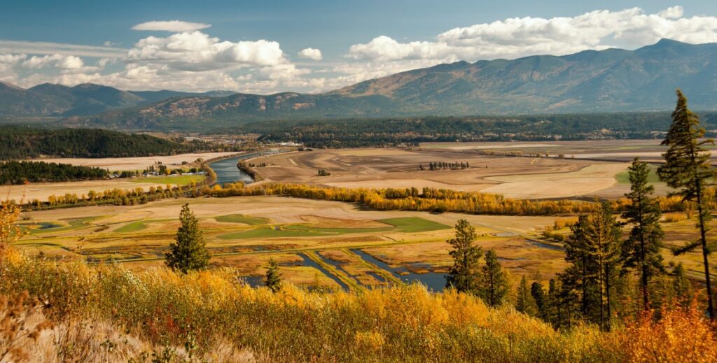 Fall in the Kootenai National Wildlife Refuge